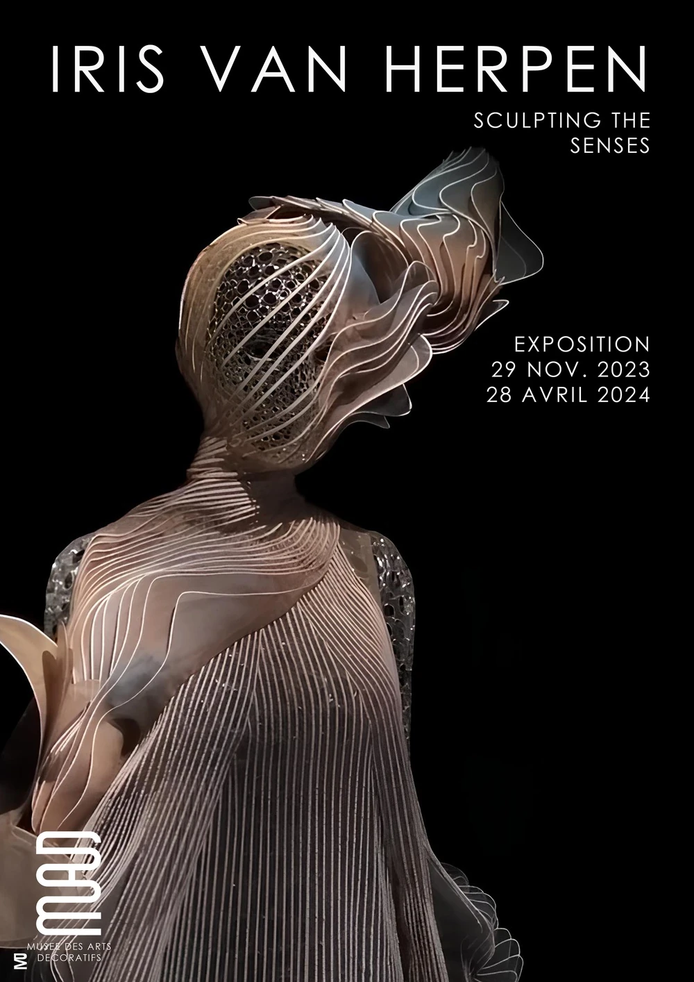 Affiche — Exposition Iris van Herpen, Musée des Arts Décoratifs