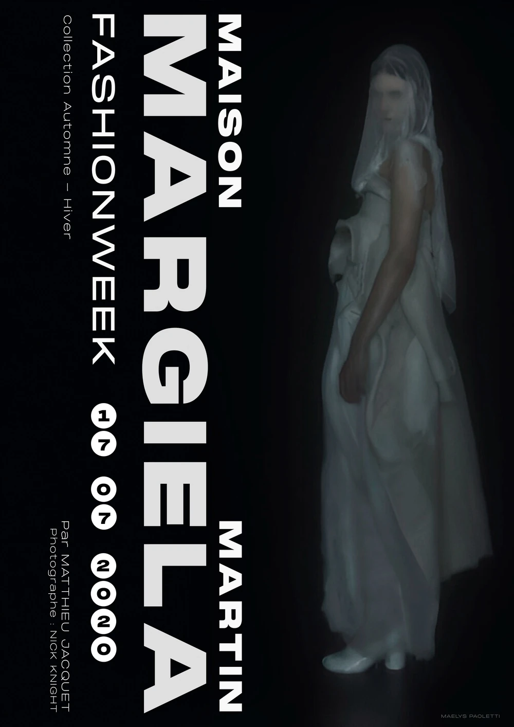 Affiche — Maison Margiela, Fashion Week